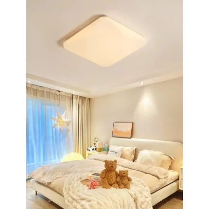 Lustre Plafon Quadrado Plafon 3 Cores EAGLE
